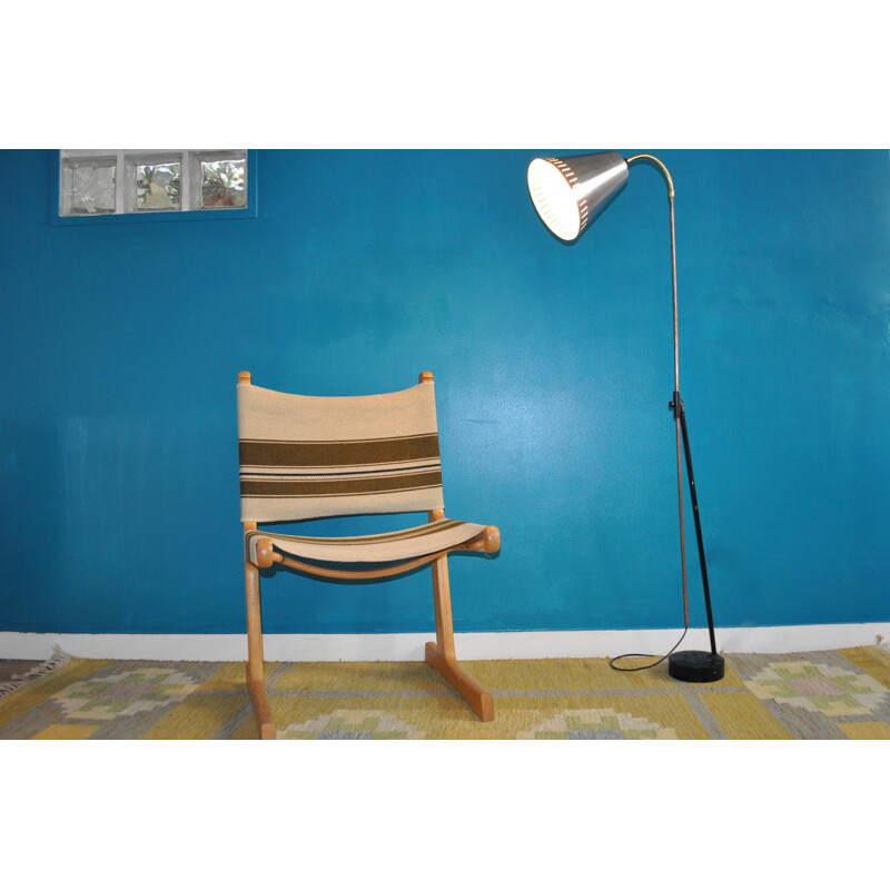 Vintage scandinavian floor lamp - 1950s