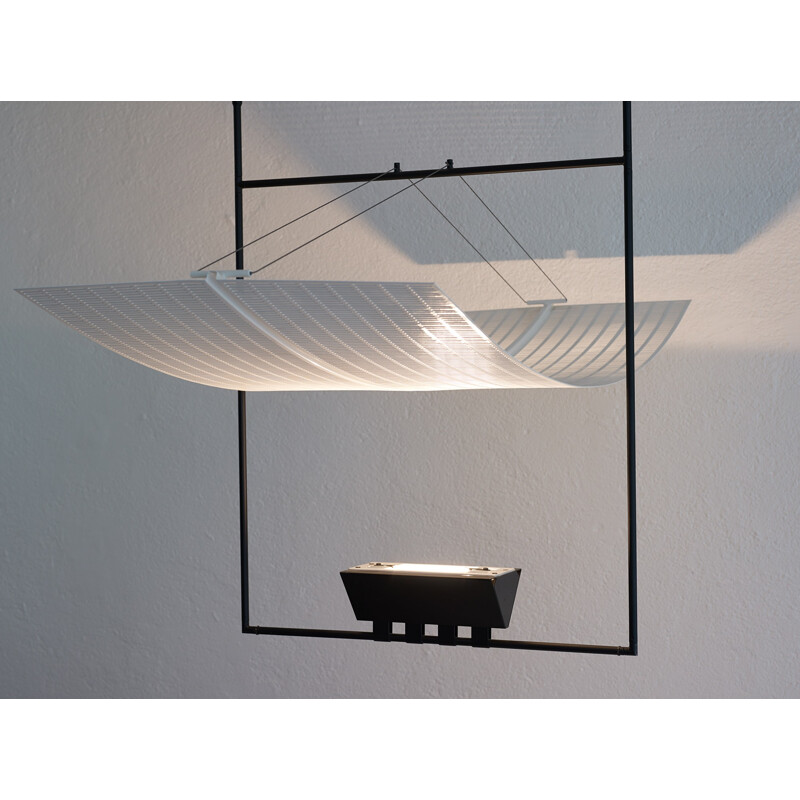 Zefiro hanging lamp by Mario Botta, Artemide - 1980s