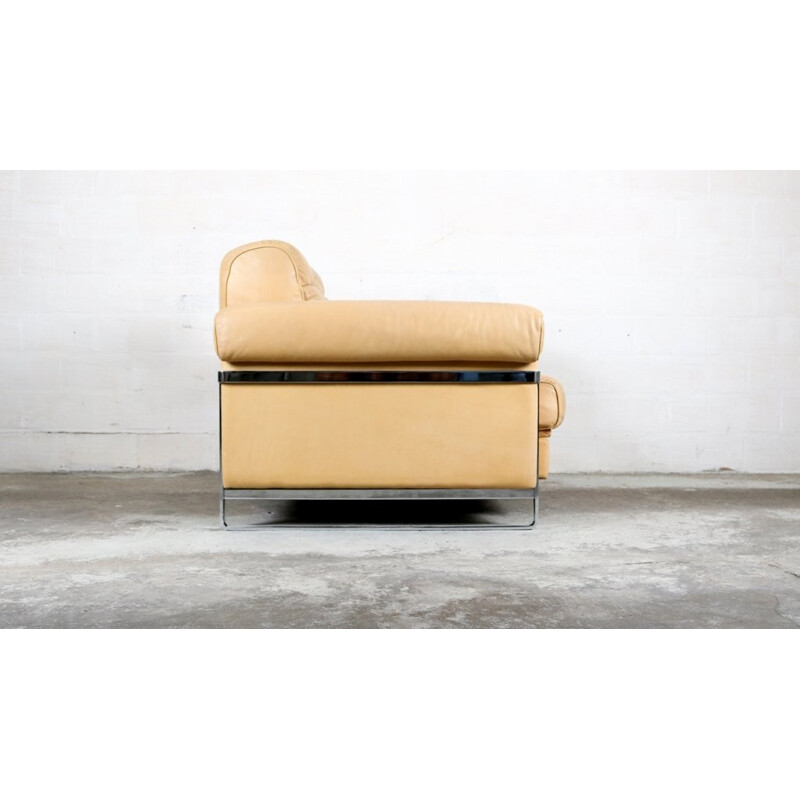 Club chair vintage by Robert Haussmann for De Sede - 1960s