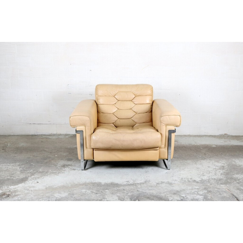 Club chair vintage by Robert Haussmann for De Sede - 1960s