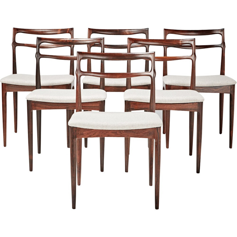 Set of 6 Dining Chairs by H. W. Klein - 1960s