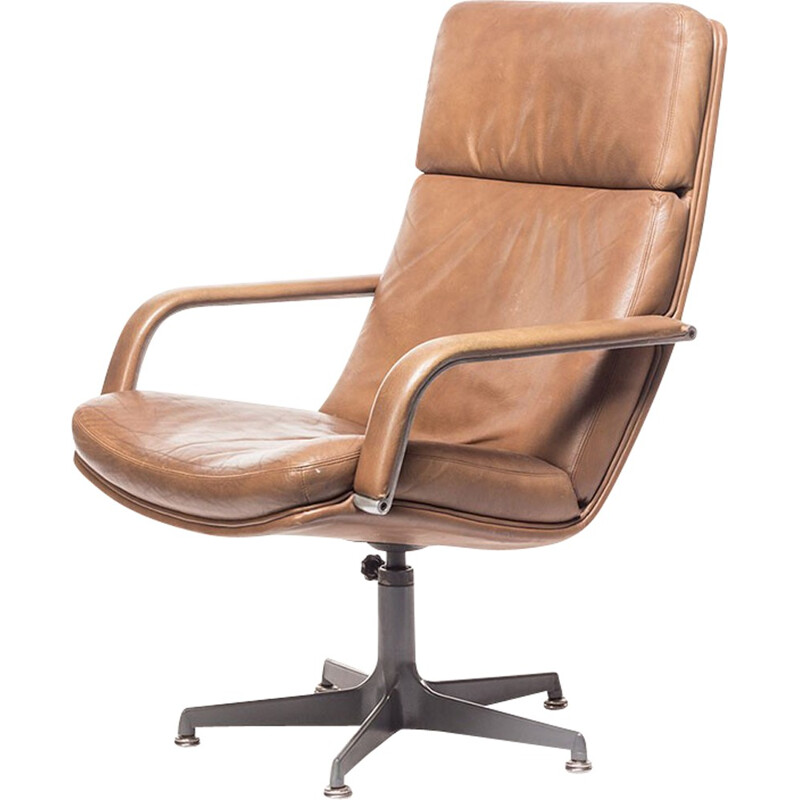 Vintage Artifort f141 easy chair Geoffrey Harcourt - 1960s