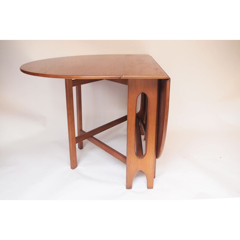 Vintage dinning table with 2 flops - 1950s