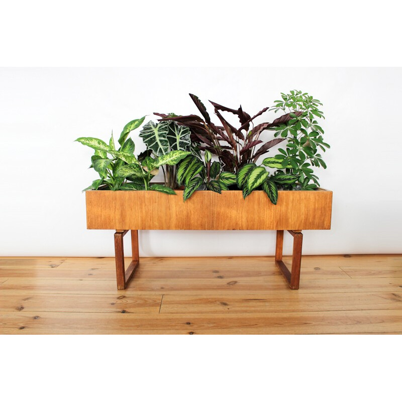 Vintage planter in teak by Kai Kristiansen - 1960s