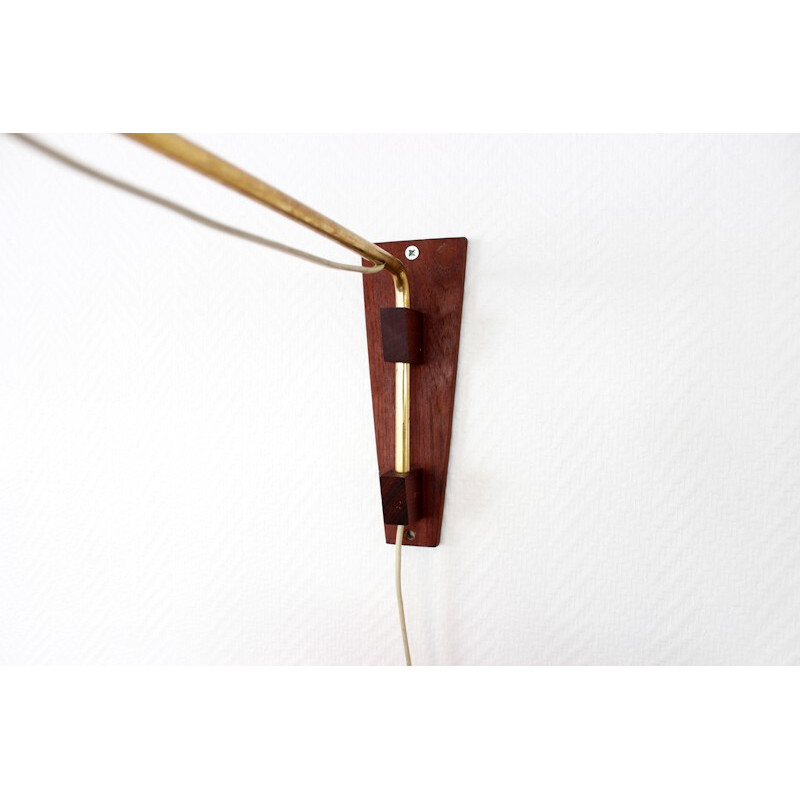 Vintage Scandinavian wall lamp by Bent Karlby - 1960s