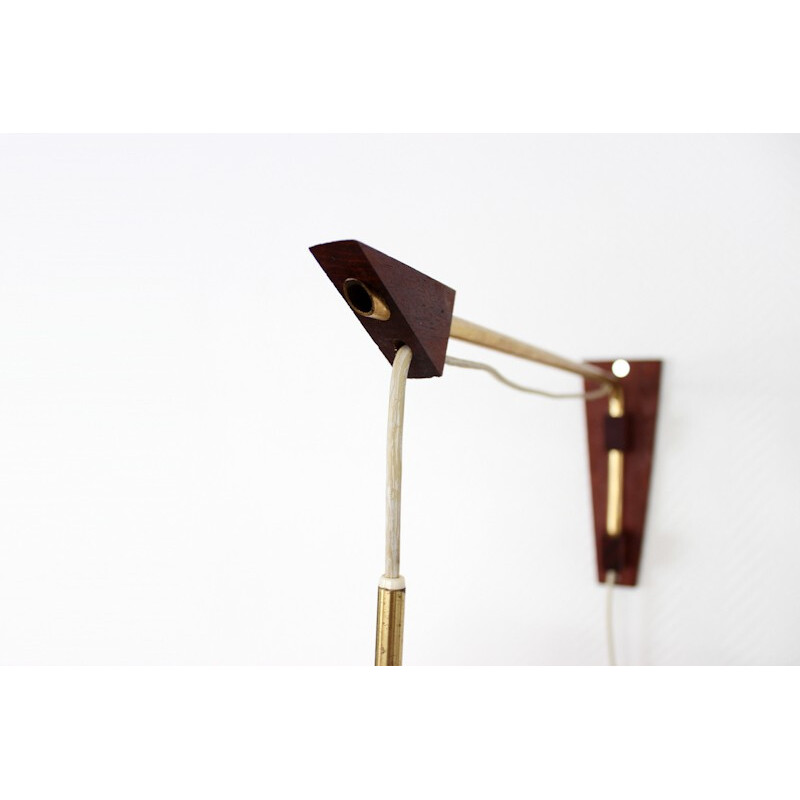 Vintage Scandinavian wall lamp by Bent Karlby - 1960s