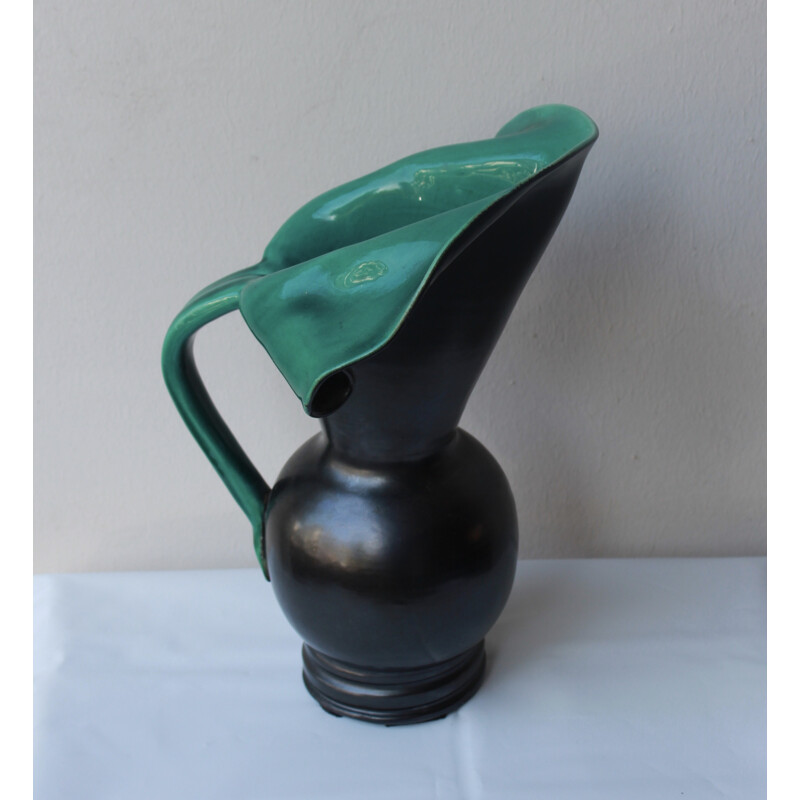  Vase vintage bi color for Elchinger - 1950s