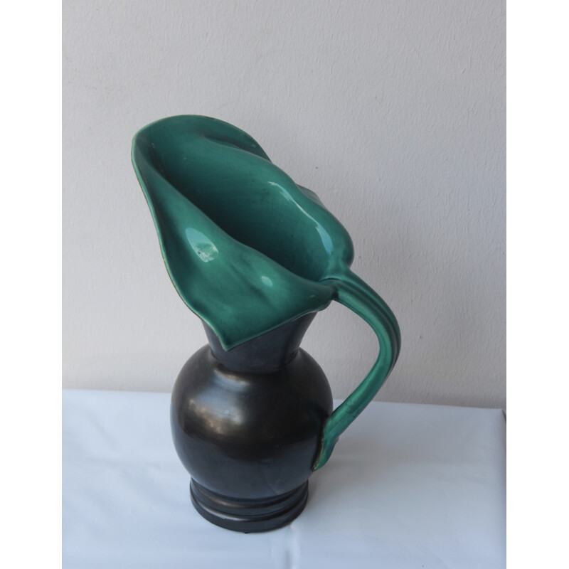  Vase vintage bi color for Elchinger - 1950s