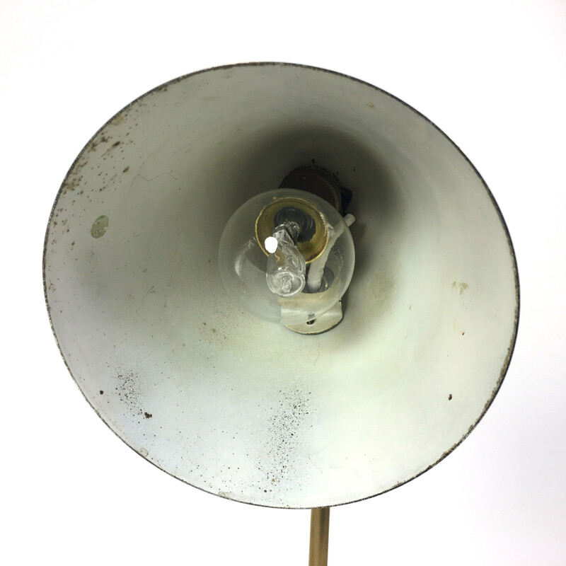 Vintage french table lamp made of brass - 1950s