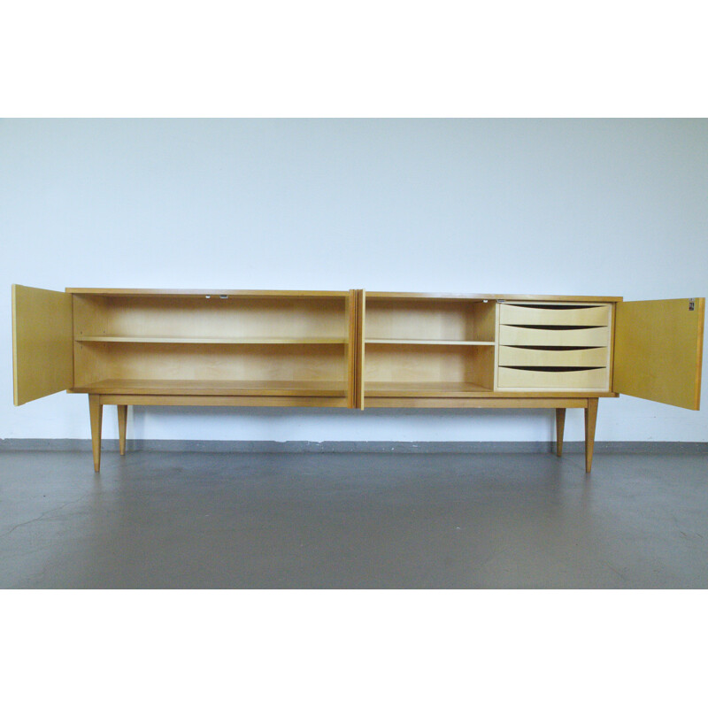 Enfilade vintage en bois de cerisier par WK Mobel - 1960