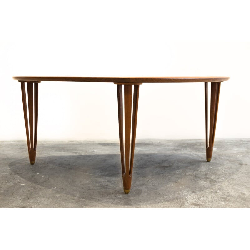 Vintage scandinavian teak table - 1960s