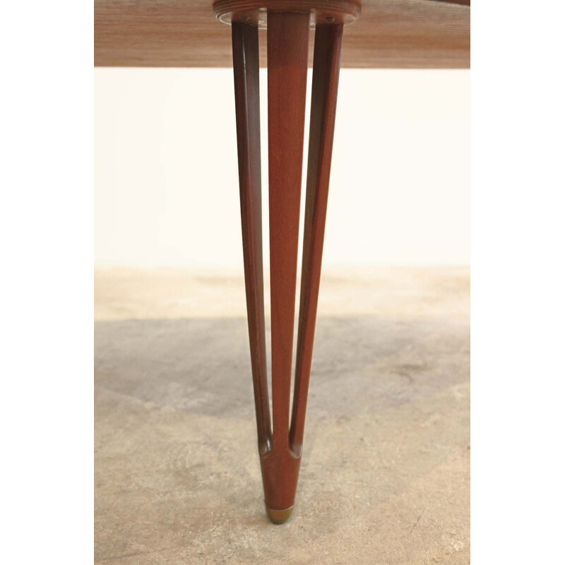 Vintage scandinavian teak table - 1960s