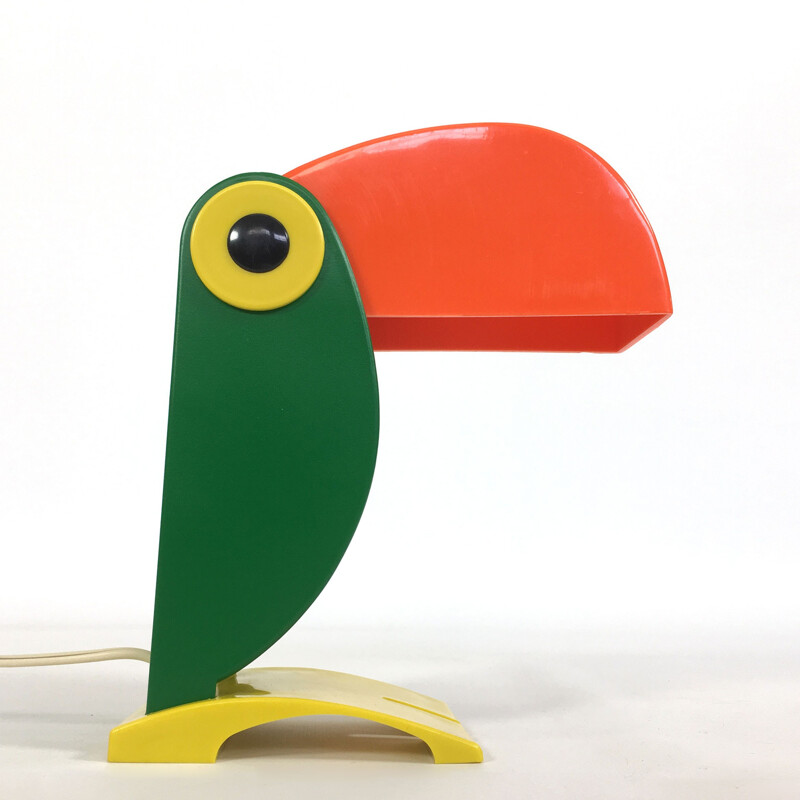 Vintage Toucan lamp, Old Timer Ferrari - 1960s