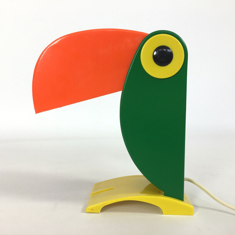 Vintage Toucan lamp, Old Timer Ferrari - 1960s