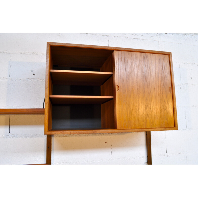 Modular shelf in teak "Royal System", Poul CADOVIUS - 1950s