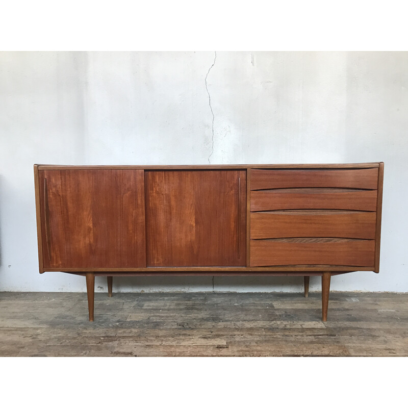 Vintage danish small sideboard in teak - 1950s