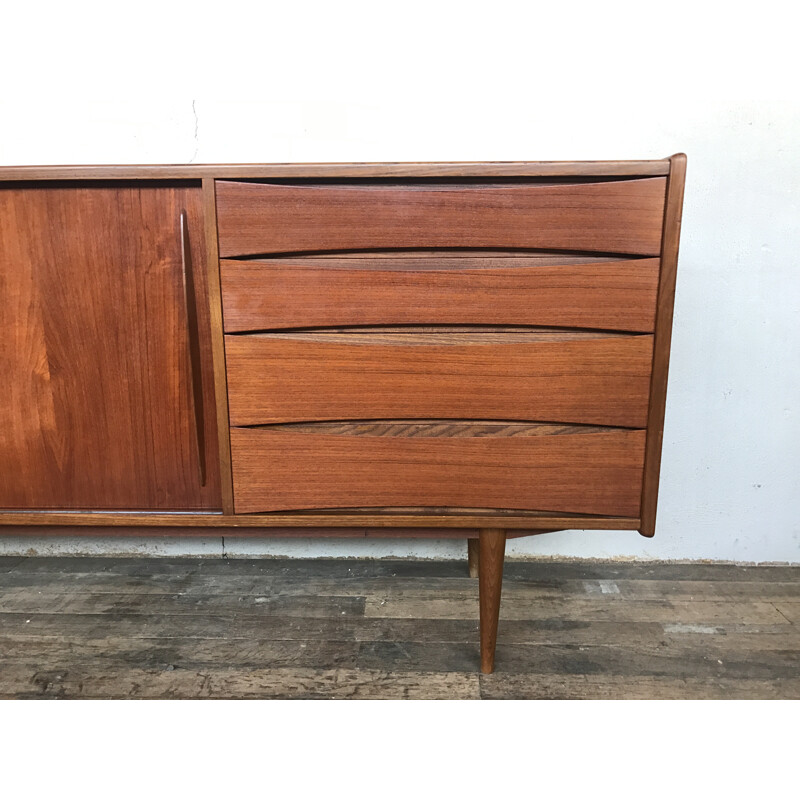 Vintage danish small sideboard in teak - 1950s