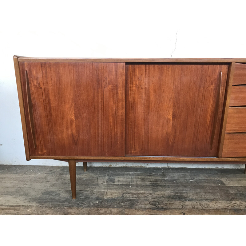 Vintage danish small sideboard in teak - 1950s