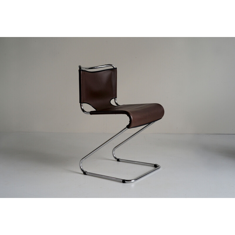 Set of 6 Biscia chairs by Pascal Mourgue for Steiner, France - 1970s