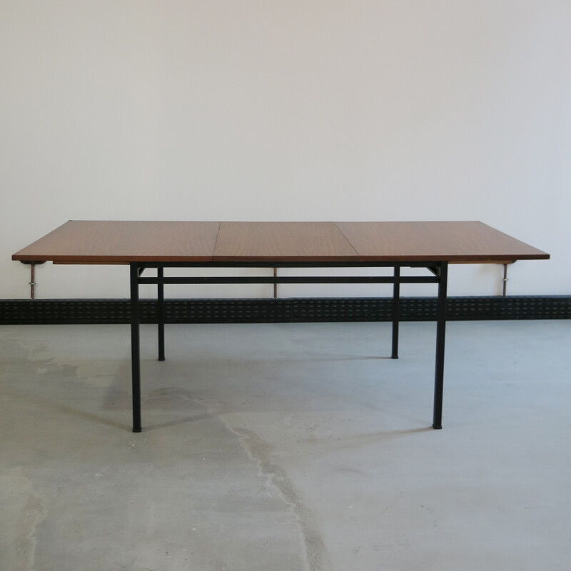 Dining table by Marcel Gascoin for Alvéole - 1950s