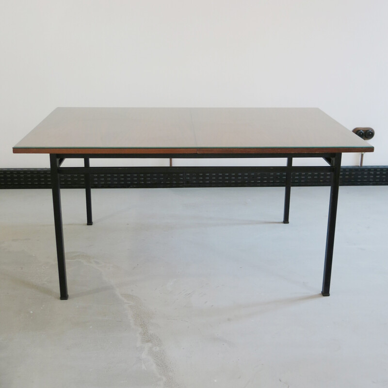 Dining table by Marcel Gascoin for Alvéole - 1950s