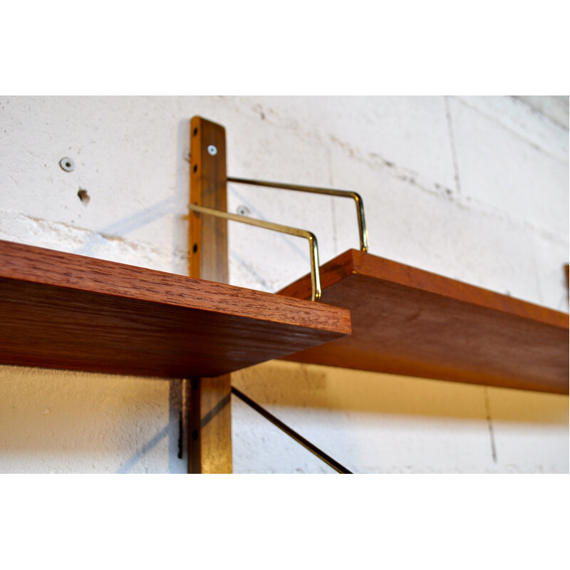 Modular storage cabinet in teak "Royal System", Poul CADOVIUS - 1950s