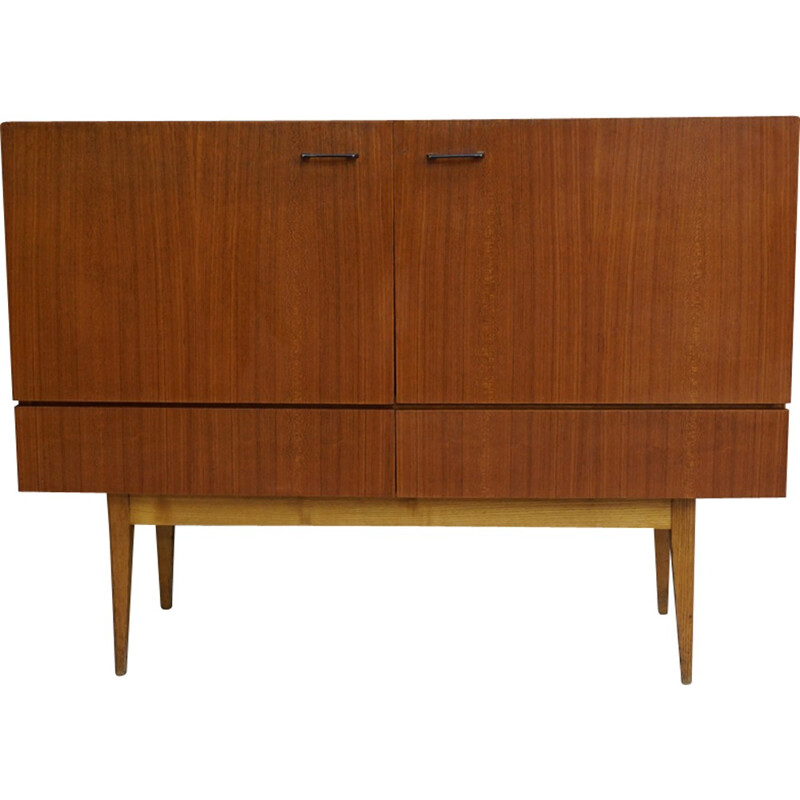 Vintage belgian sideboard in teak - 1960s