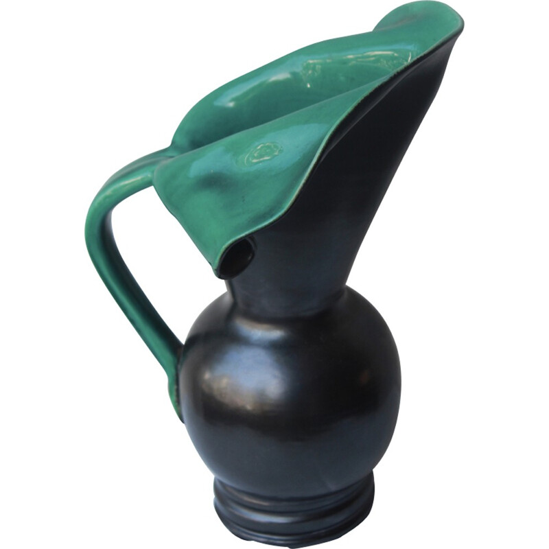 Vase vintage bi color pour Elchinger - 1950
