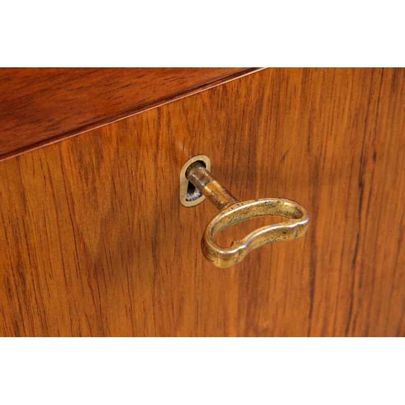 Vintage scandinavian rosewood desk - 1960s