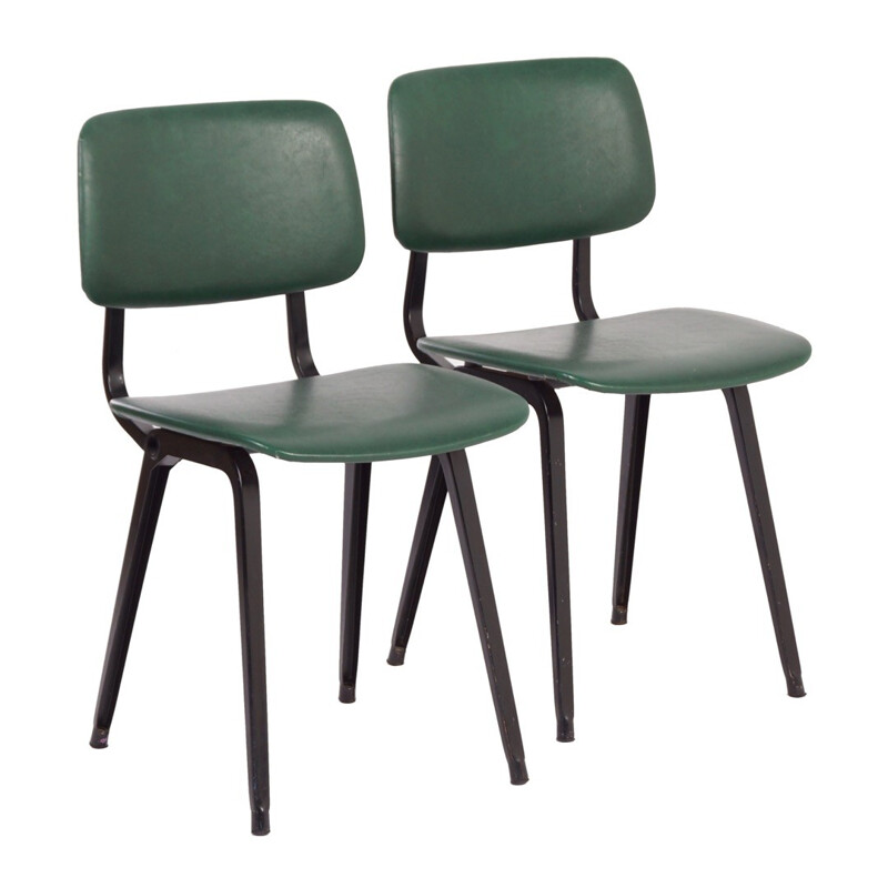 Pair of "Revolt" Chairs by Friso Kramer for Ahrend de Circel - 1950s