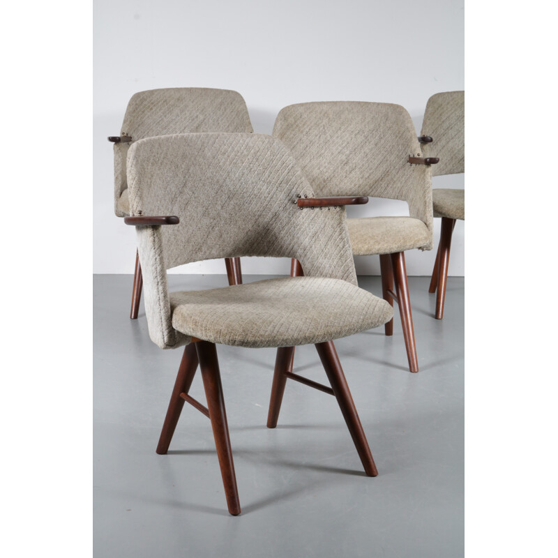 Set of 4 FE30 Dining Chairs, Cees Braakman - 1950s