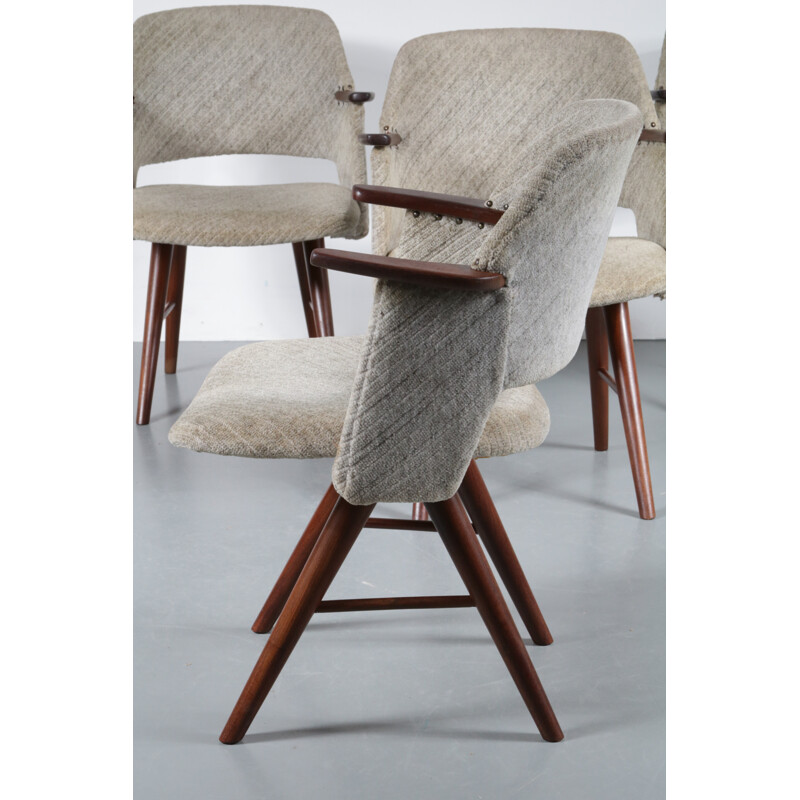 Set of 4 FE30 Dining Chairs, Cees Braakman - 1950s