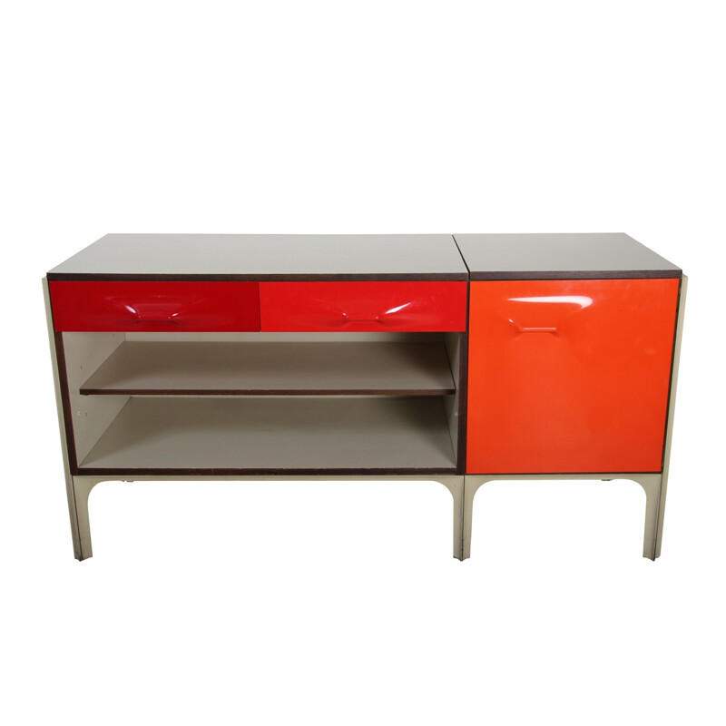 Vintage desk by Raymond Loewy for DF2000 - 1960s