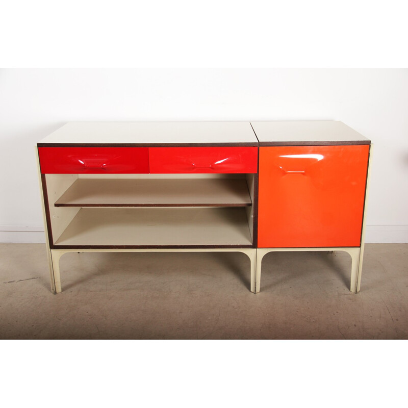 Vintage desk by Raymond Loewy for DF2000 - 1960s