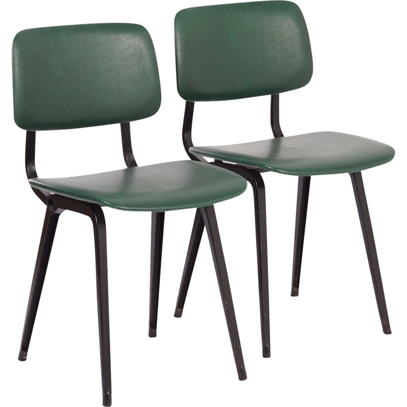 Pair of "Revolt" Chairs by Friso Kramer for Ahrend de Circel - 1950s