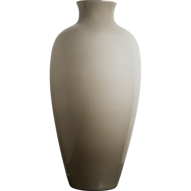 Grand vase vintage en verre Murano de Venini - 1980