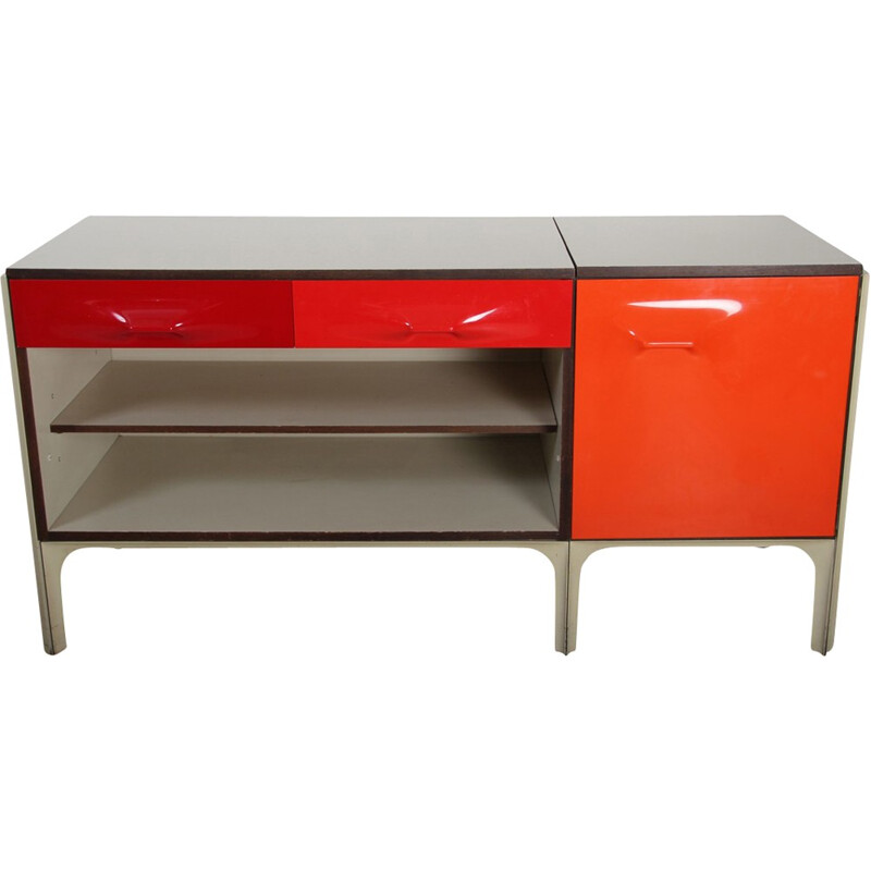 Vintage desk by Raymond Loewy for DF2000 - 1960s