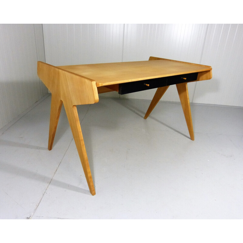 Vintage desk by Helmut Magg for WK Möbel - 1960s