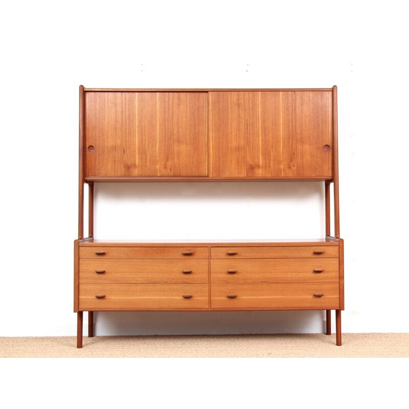 Vintage Scandinavian sideboard model N 37 by Hans Wegner for Ry Møbler - 1950s