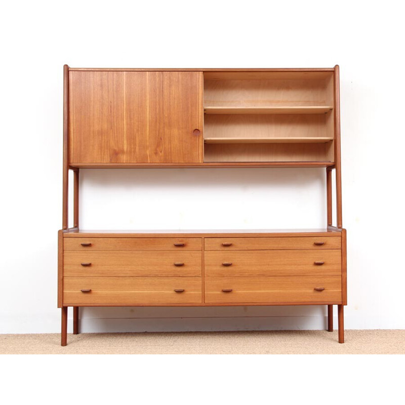 Vintage Scandinavian sideboard model N 37 by Hans Wegner for Ry Møbler - 1950s