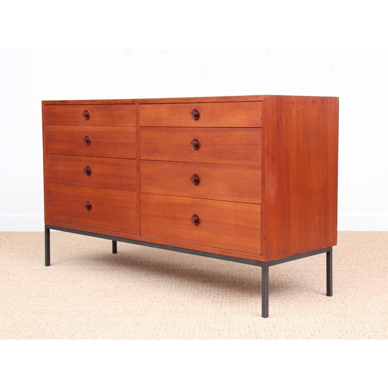 Vintage teak chest of drawers by Borge Mogensen for Karl Andersson & Söner - 1950s 