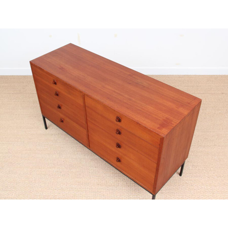 Vintage teak chest of drawers by Borge Mogensen for Karl Andersson & Söner - 1950s 