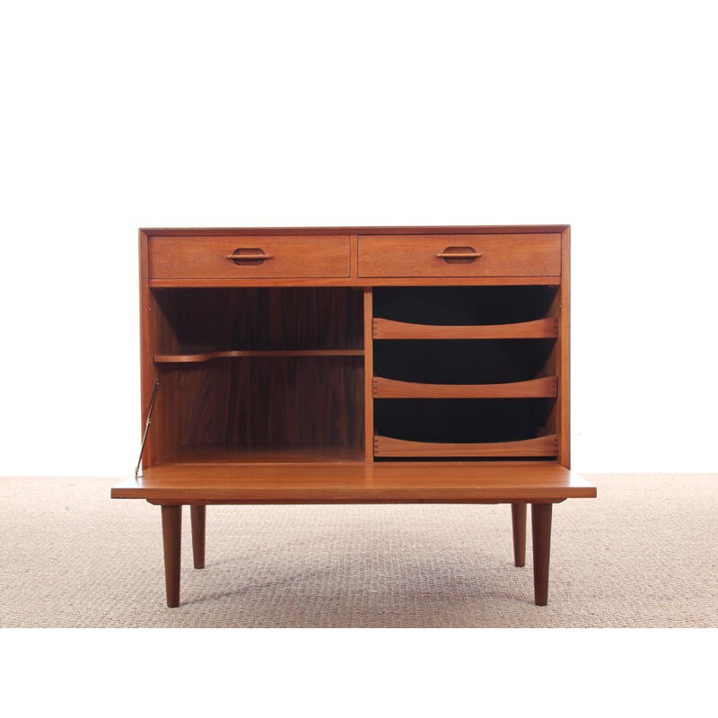 Scandinavian teak sideboard by Ejvind A. Johansson - 1960s