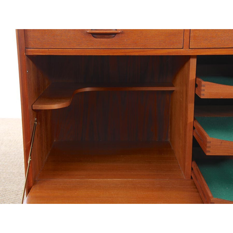 Scandinavian teak sideboard by Ejvind A. Johansson - 1960s