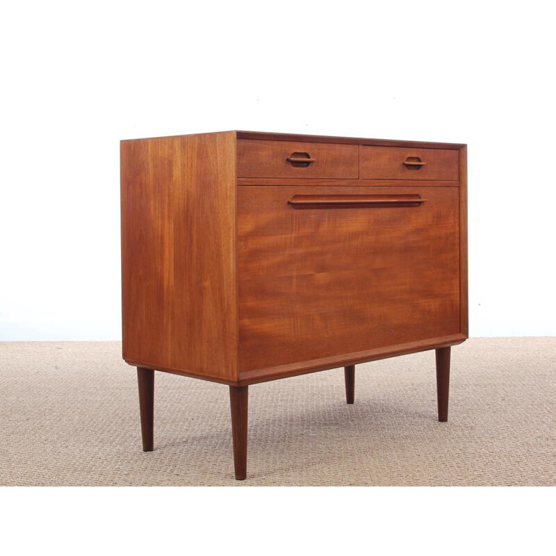 Buffet vintage scandinave en teck d'Ejvind A. Johansson - 1960 