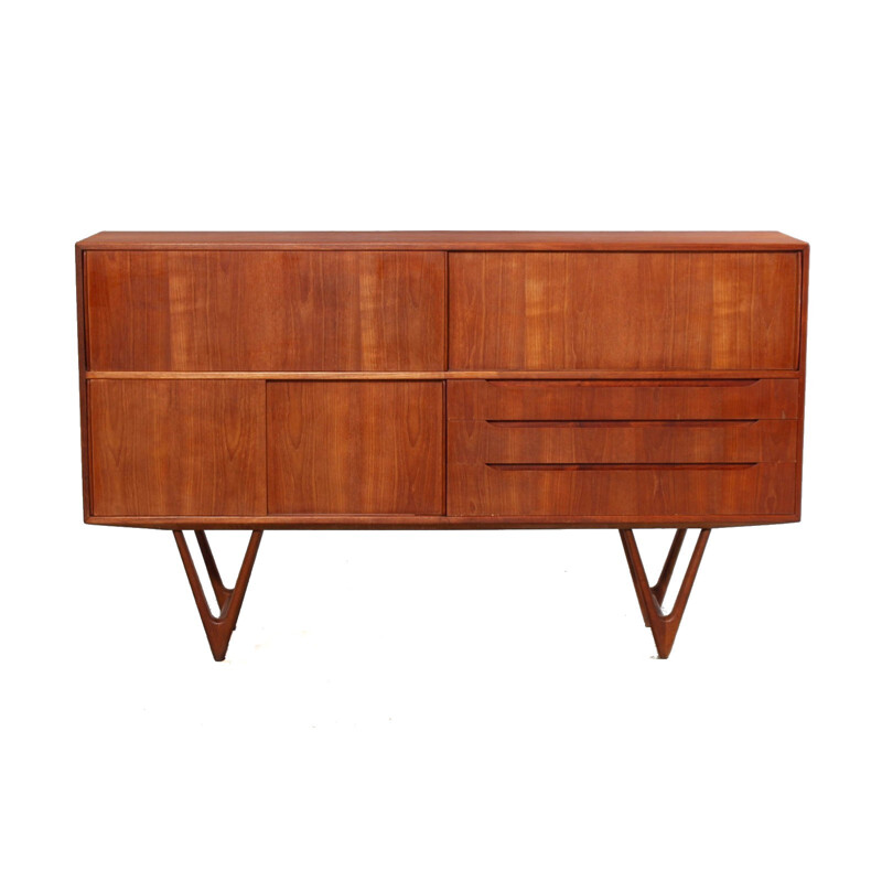 Model 55 Teak Sideboard by Kurt Ostervig for Randers Mobelvaerk - 1960s