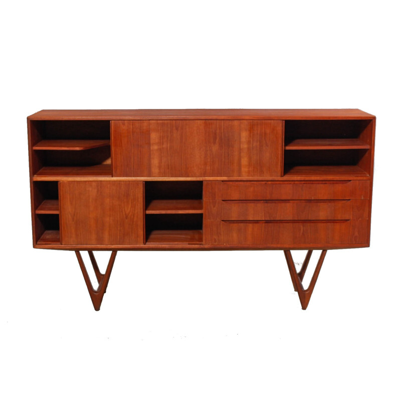 Model 55 Teak Sideboard by Kurt Ostervig for Randers Mobelvaerk - 1960s