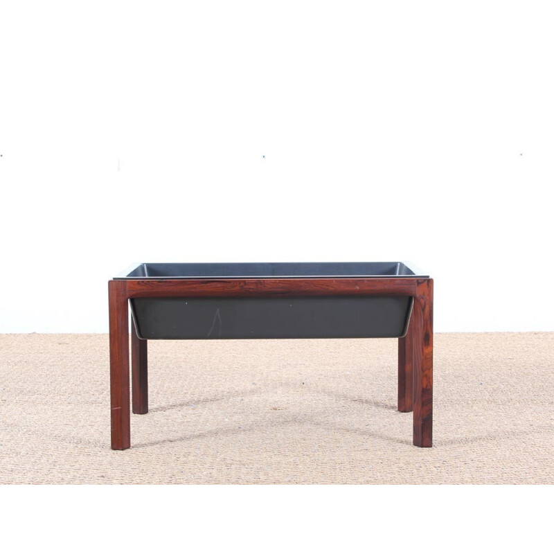 Scandinavian vintage Rio Rosewood Planter by Kai Kristianse - 1950s