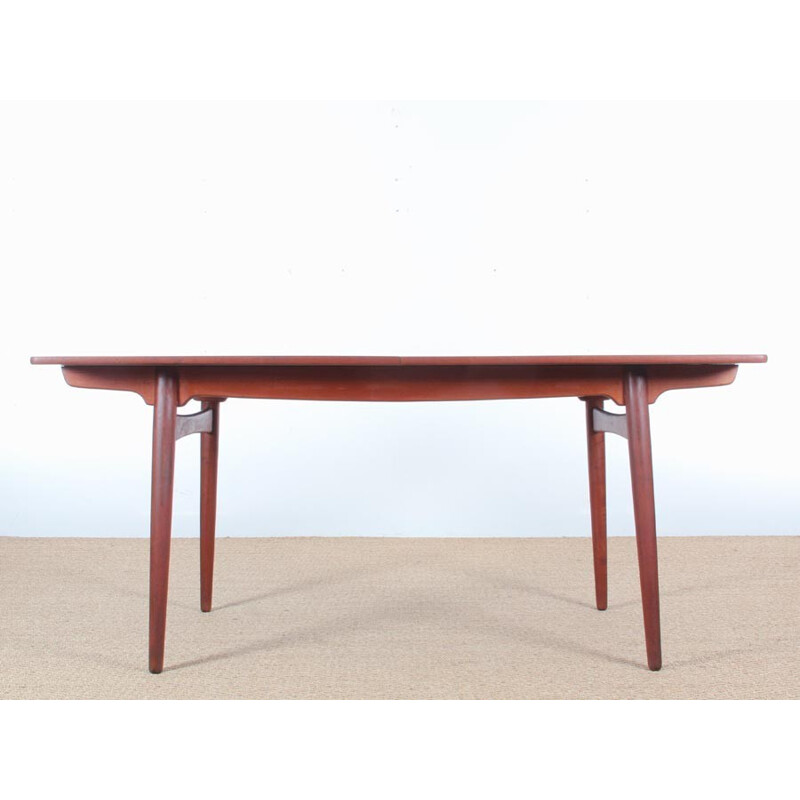 Table à repas vintage extensible Modèle AT-310 d'Hans Wegner pour Andreas Tuck - 1950 