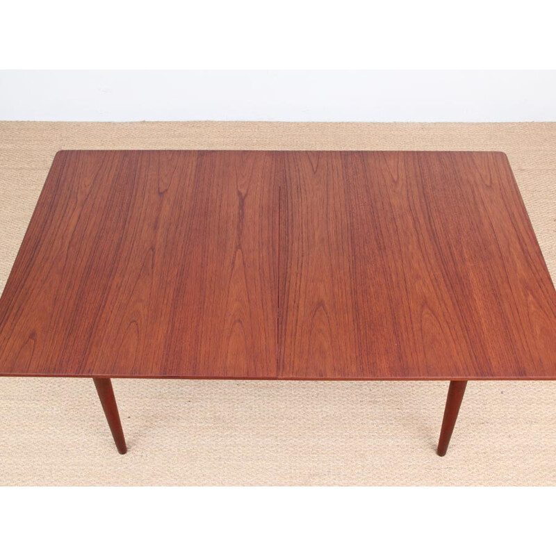 Extendable vintage dining table Model AT-310 by Hans Wegner pour Andreas Tuck - 1950s